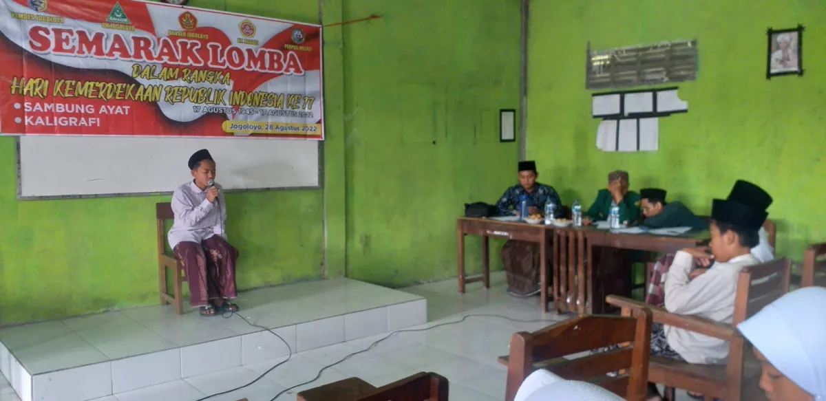 Meriahkan Kemerdekaan RI Ke 77, Gerakan Pemuda Ansor Ranting Jogoloyo Gelar Aneka Ragam Lomba