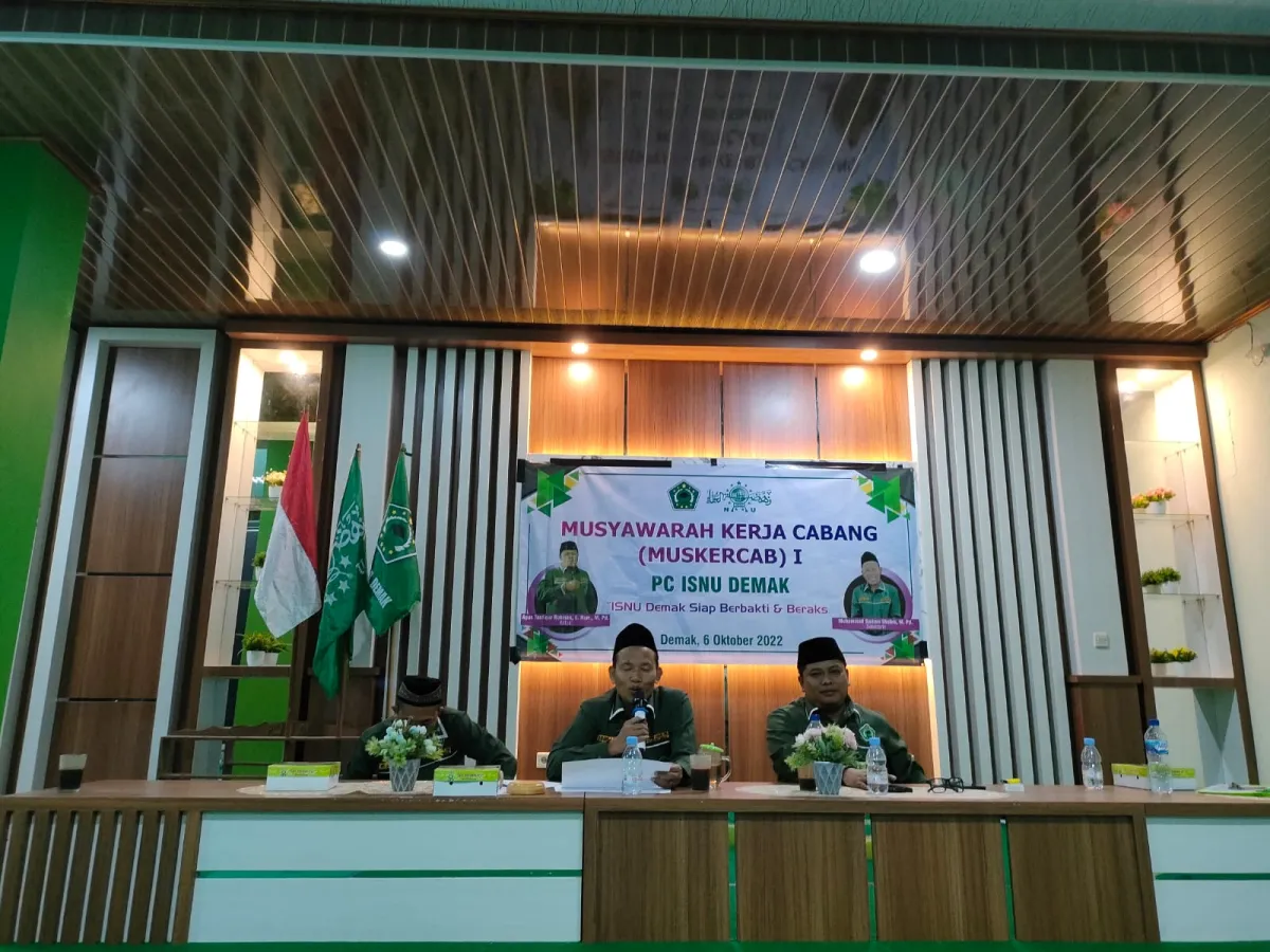 ISNU Demak Gelar Musyawarah Kerja Cabang