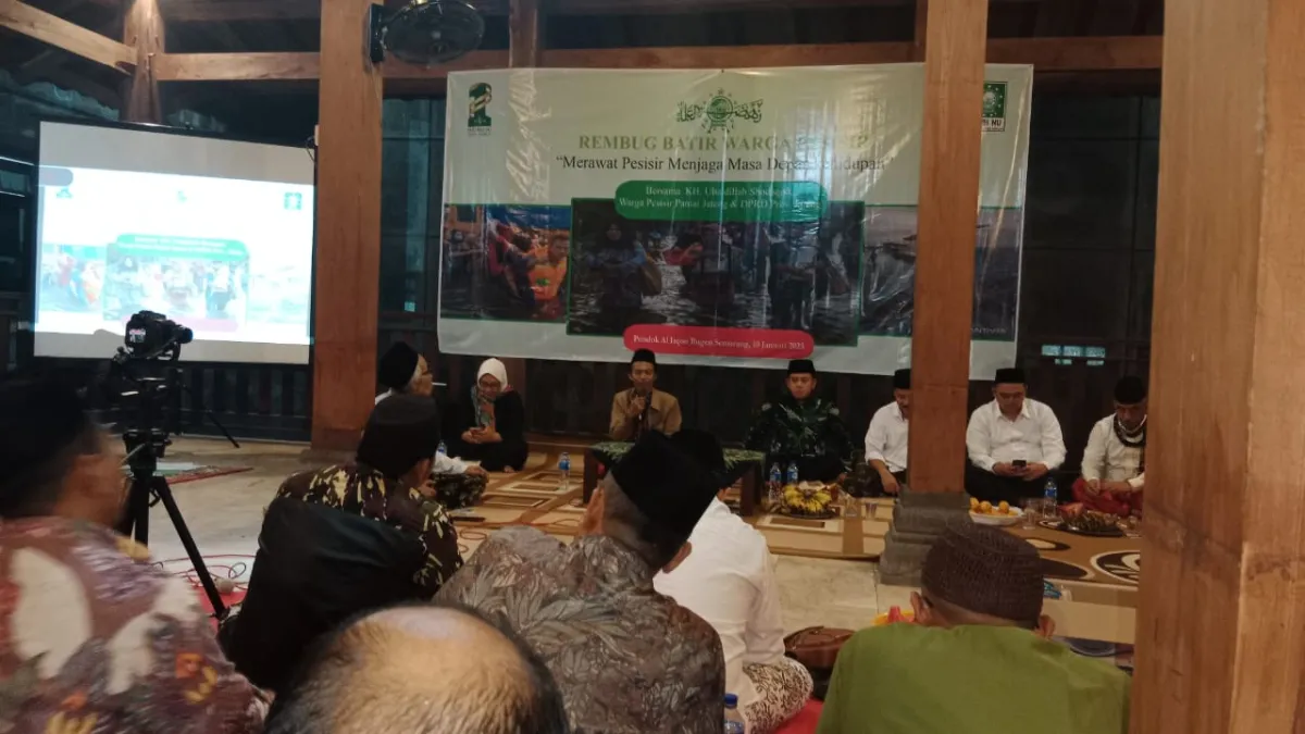 Terkait Rob Diberbagai Wilayah, NU Harus Hadir di Tengah- Tengah Masyarakat