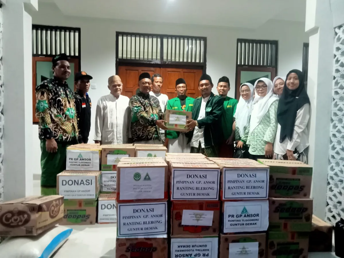MWCNU Guntur Salurkan Bantuan Korban Banjir Di Batursari Mranggen