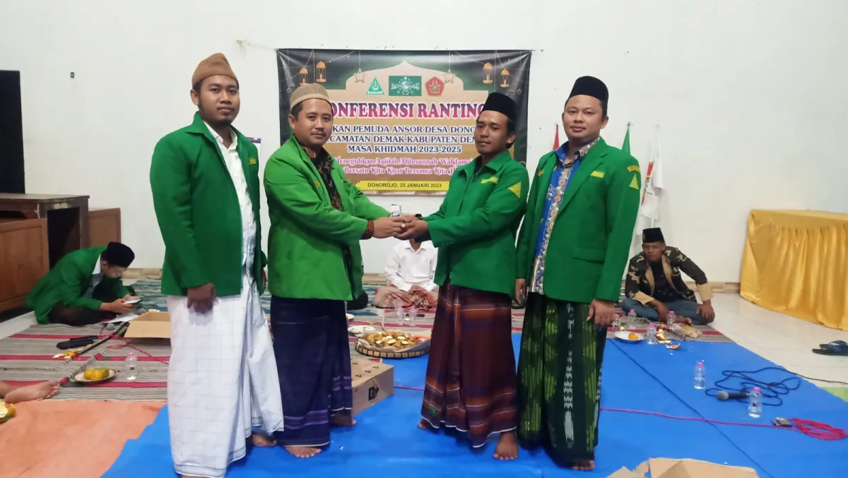 Fatkhur Rohman, Ketua Baru GP Ansor Ranting Donorojo