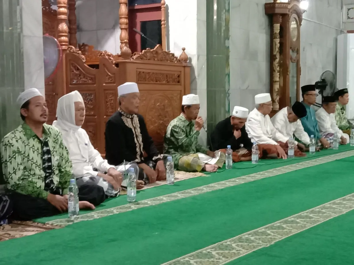 Peringati 1 Abad, NU Ranting Wedung Helat Khataman Bil Ghoib, Istighosah, Dzikir Dan Sholawat Bersama