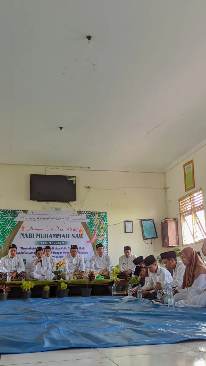 Peringatan Hari Besar Islam, MA Miftahussalam Gelar Pengajian Isra’ Mi’raj Nabi Muhammad Saw