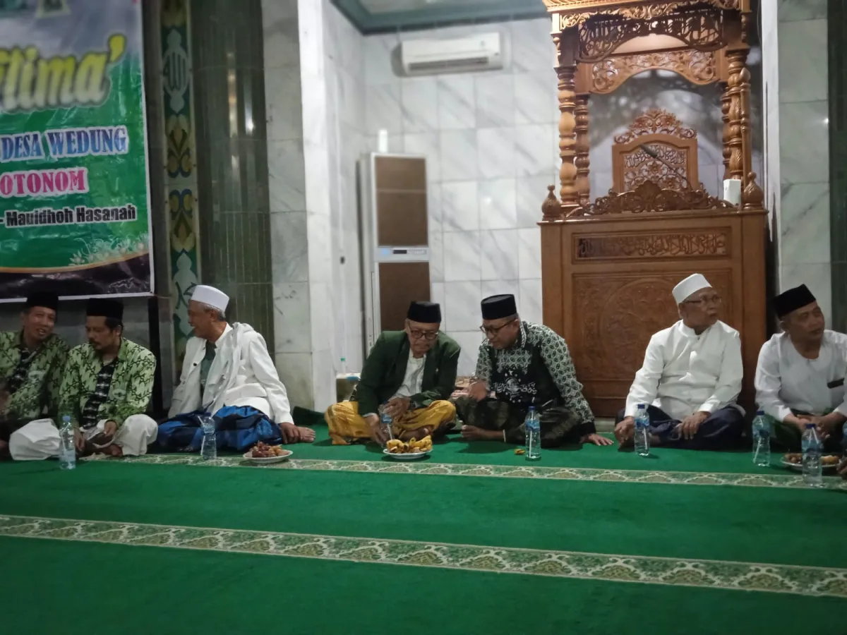 NU Ranting Wedung Gelar Lailatul Ijtima’, Ketua PCNU: Semoga Kita Bisa Mengawal Dan Menjaga Ahlussunah Wal Jamaah Annahdliyah