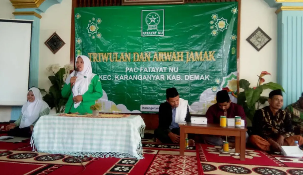 Ketua Fatayat NU Karanganyar: Kader Harus Kompak dan Saling Sinergi