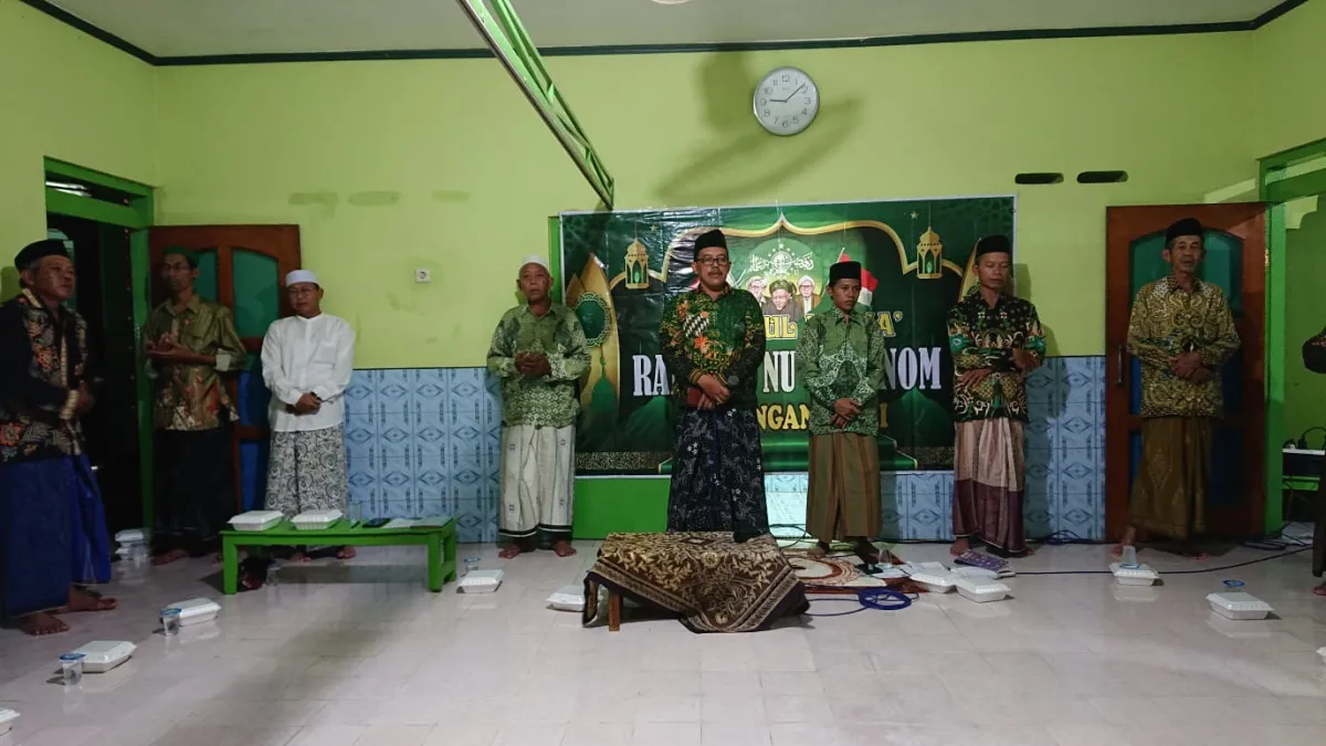 NU Ranting Karanganyar 2 Gelar Selapanan, Ketua Ranting: Mari Kita Kompak Dan Solid Agar NU Semakin Kuat