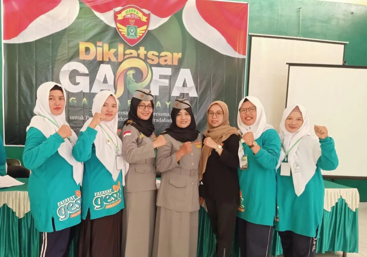 5 Kader Fatayat NU Karanganyar Ikuti Diklatsar Garda Fatayat Demak