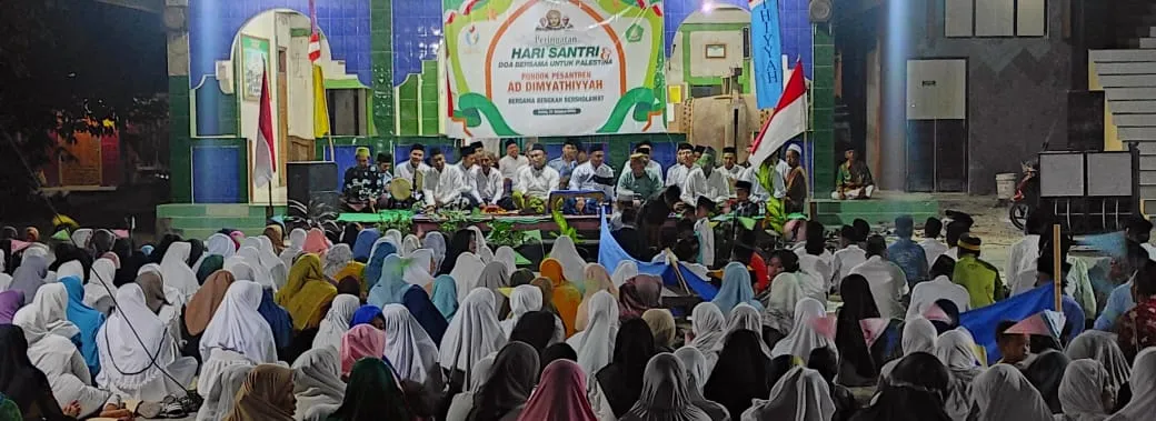 Peringati Hari Santri, Ponpes Addimyatiyyah Gelar Doa Bersama Untuk P4lestina