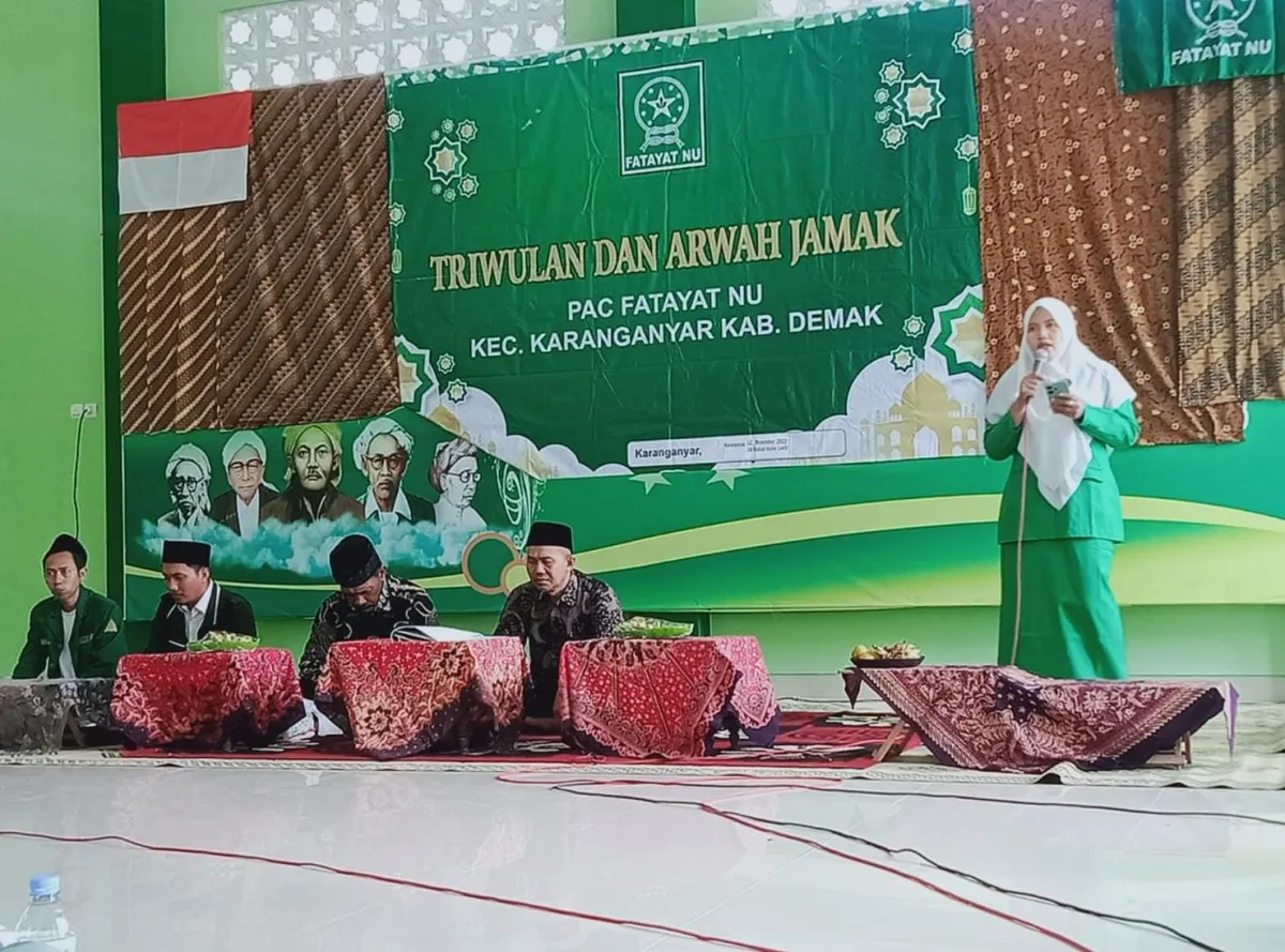 Fatayat NU Karanganyar Demak Peringati Hari Pahlawan dengan Kirim Do’a Leluhur