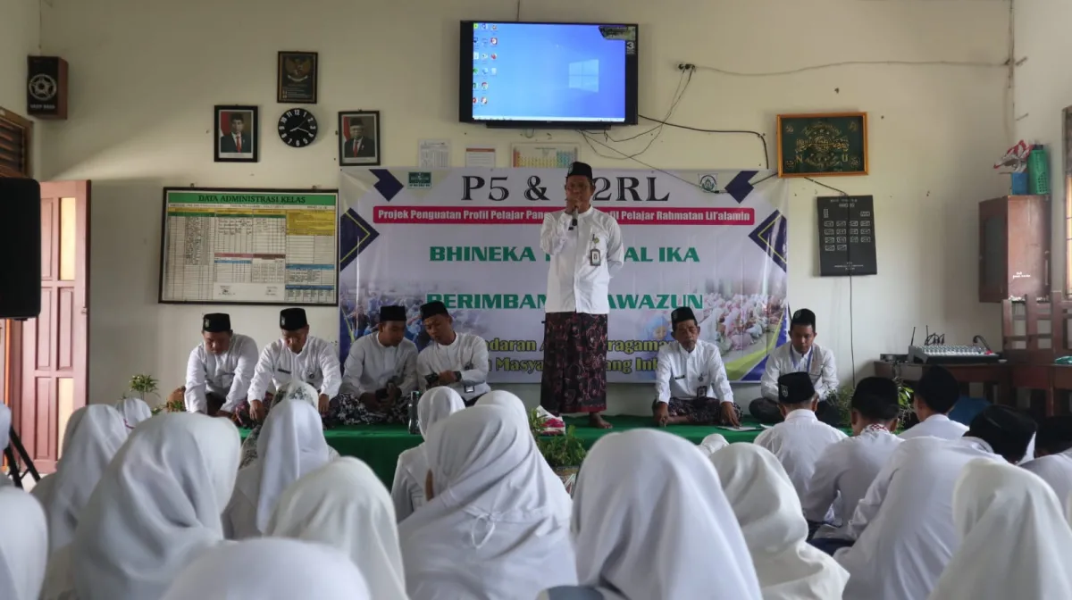 MA Miftahussalam Gelar P5  Dengan Mengambil Tema Bhinneka Tunggal Ika dan Berimbang