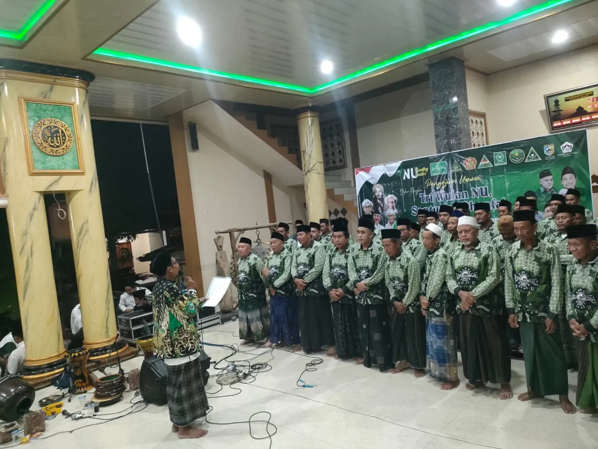 Pengurus NU Ranting Guntur Gelar Pelantikan Dan Santunan Dhuafa’