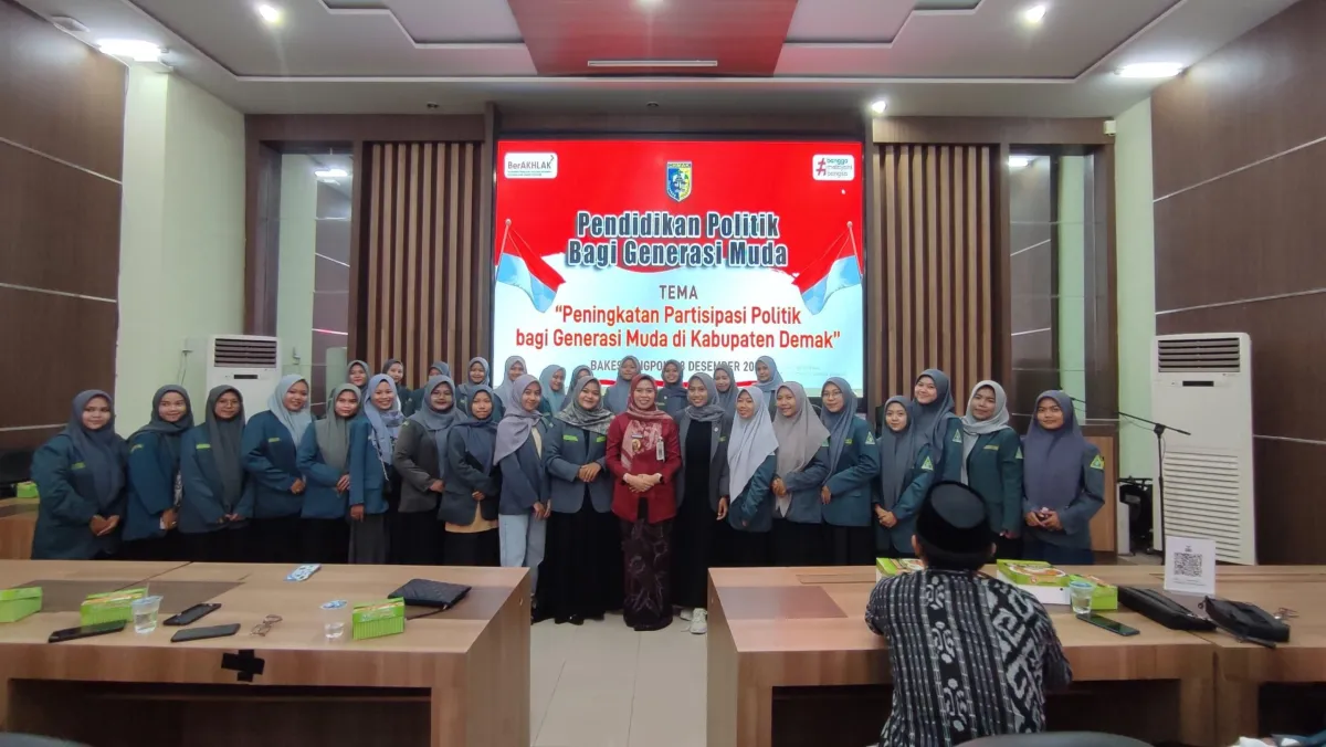 Tumbuhkan Partisipasi Politik: Bupati Demak Ajak Pemuda Ciptakan Budaya Politik Yang Bersih dan Bermartabat