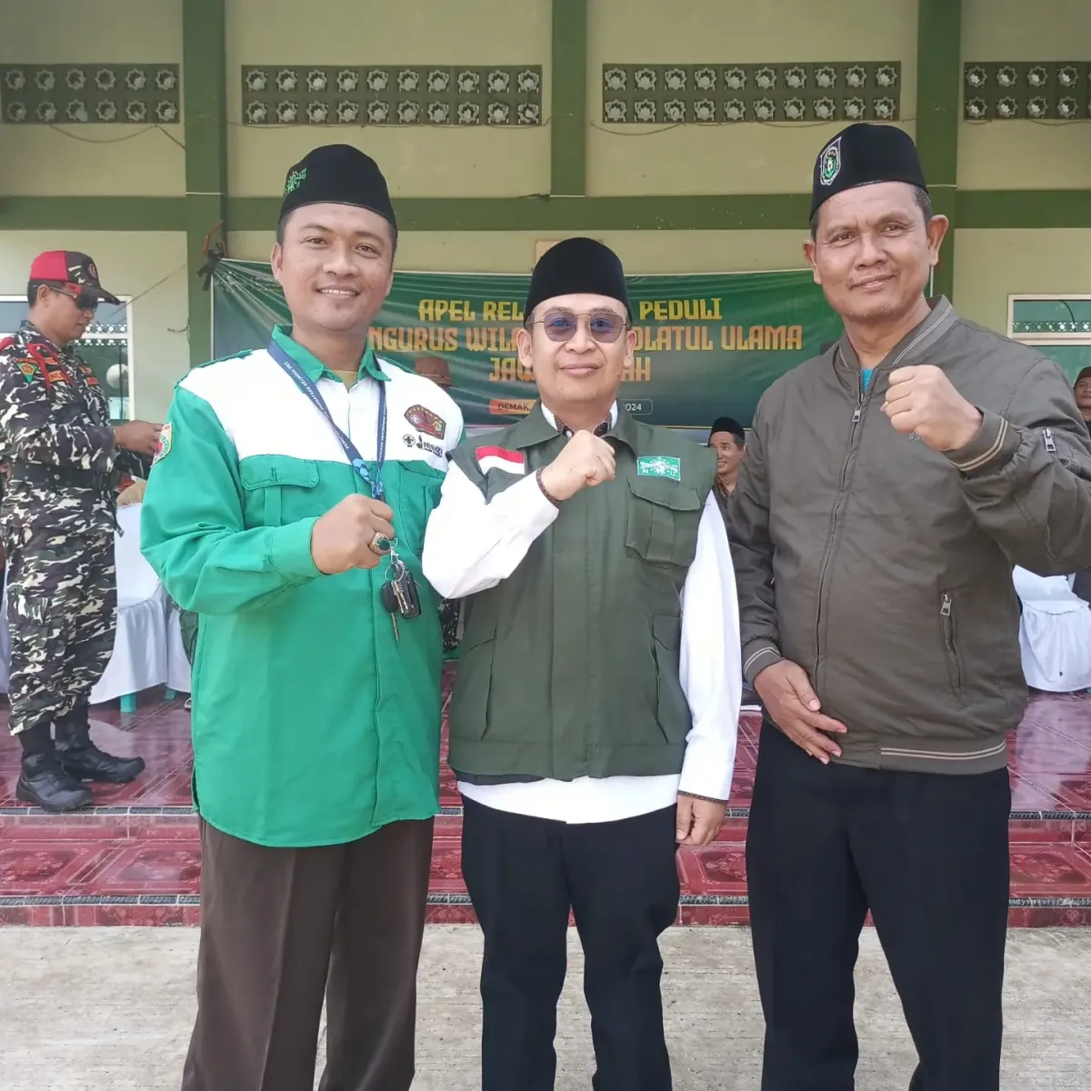 Tim Relawan MA Miftahussalam Hadiri Apel Relawan NU Peduli PWNU Jawa Tengah
