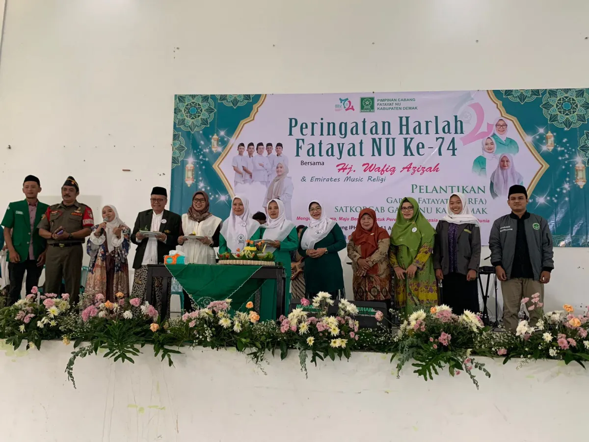 Peran Perempuan dalam Pembangunan: Fatayat NU Demak Gelar Harlah ke-74 dengan Semangat Kolaborasi