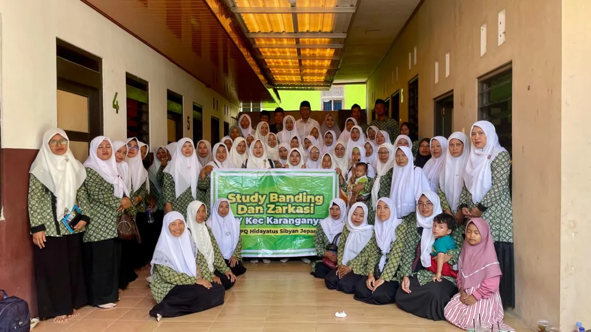 Tingkatkan Kualitas Pembelajaran, Lajnah Muroqobah Yanbua Karanganyar Studi Tiru Di TPQ Hidayatus Shibyan Jepara