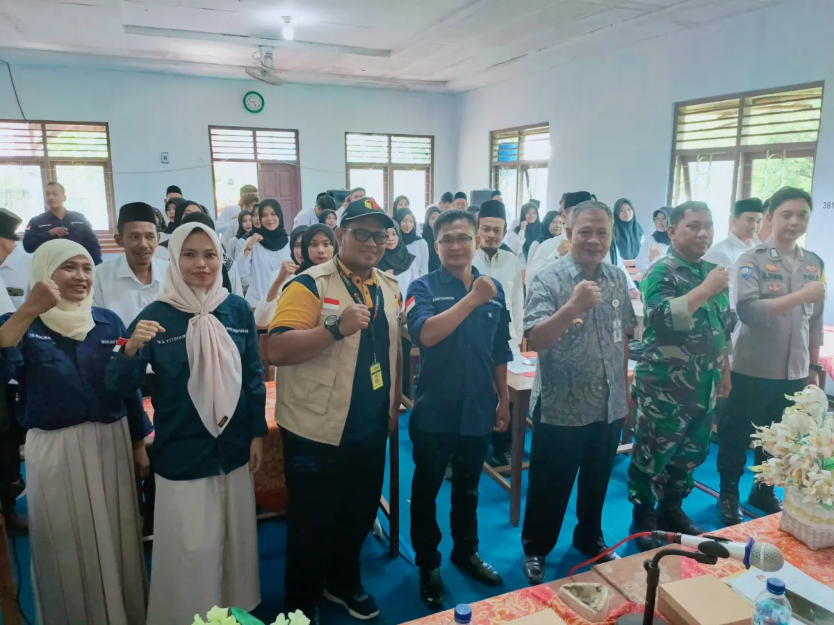 Resmi Dilantik, KPPS Desa Tempuran Harus Jaga Netralitas Pada Pilkada Tahun2024