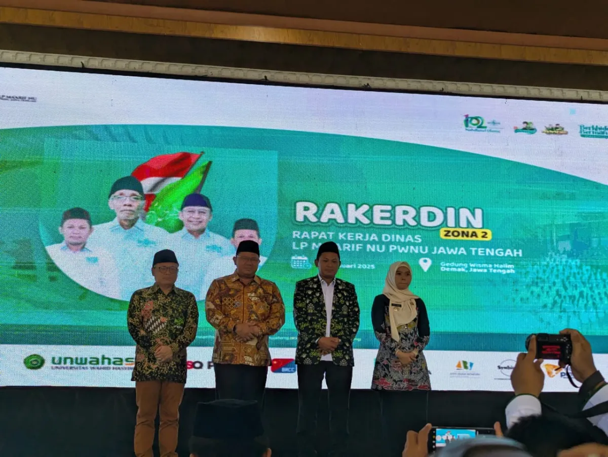 555 Kepala Madrasah dan Sekolah Ikuti Rakerdin LP. MA'ARIF NU Jawa Tengah Zona 2 di Demak