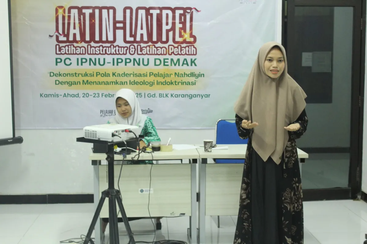 IPNU-IPPNU Gelar Latin Dan Latpel, Kader IPNU-IPPNU Harus Punya Falsafasah Yang Berakar Pada Nilai-Nilai ASWAJA