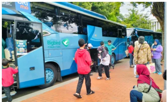 Mudik Bareng NU Salah Satu Tujuan Para Pemudik, Penumpang: Terima Kasih PBNU