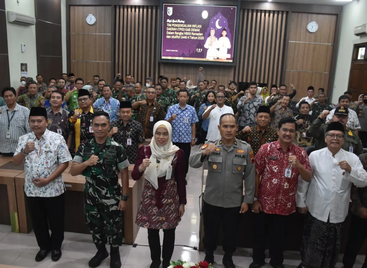 Pemkab Demak Gelar High Level Meeting TPID Untuk Antisipasi Inflasi Jelang Idul Fitri