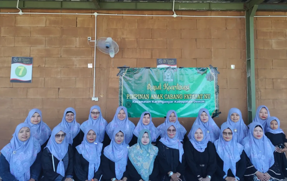 Perkuat Organisasi, Fatayat NU Karanganyar Demak Gelar Koordinasi Secara Intensif