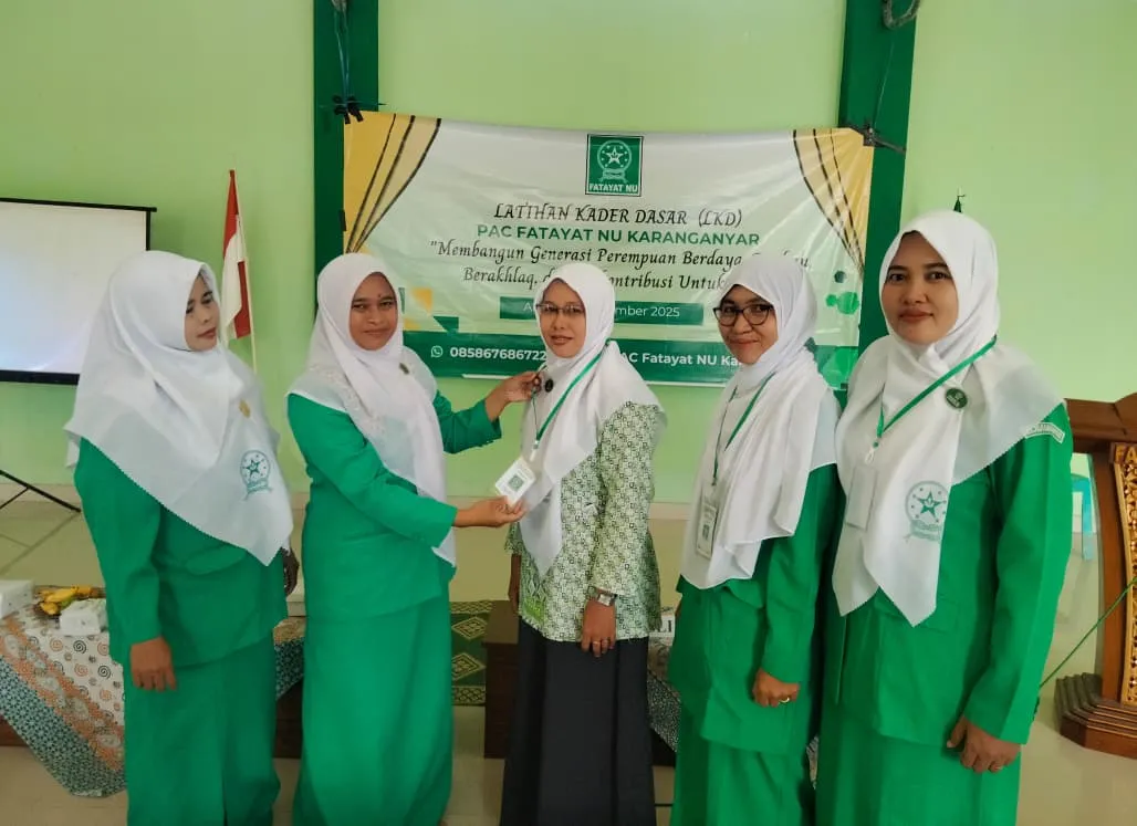 51 Kader Fatayat NU Kecamatan Karanganyar Demak Ikuti LKD