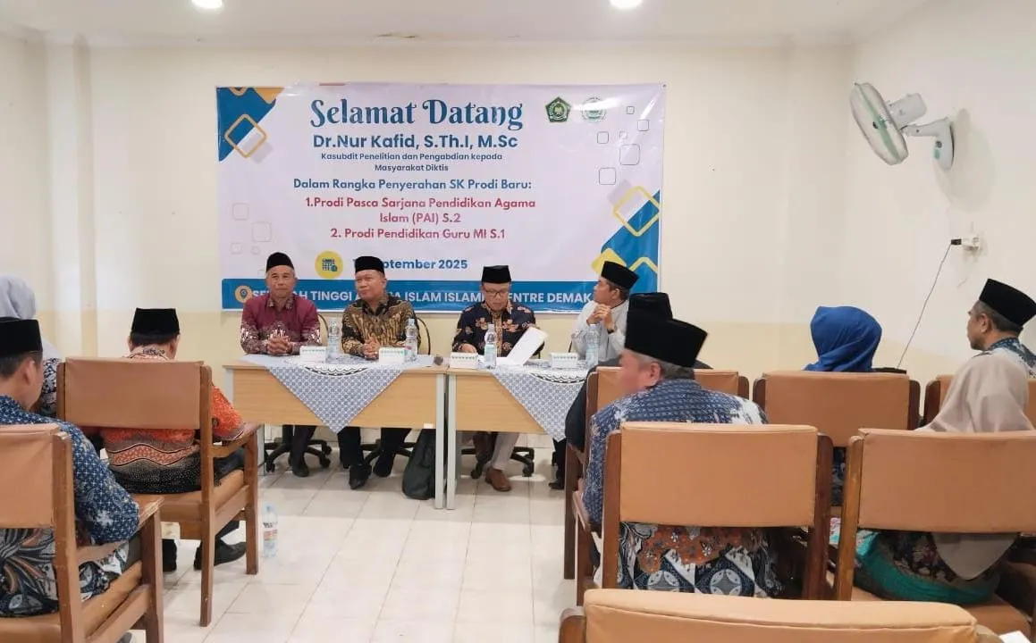 STAI Islamic Centre Demak Terima SK Prodi Baru, Siap Cetak Generasi Unggul dari Kota Wali