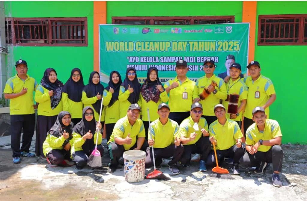 Aksi Serentak Miftahussalam  Bersih, Sukseskan World Clean Up Day 2025