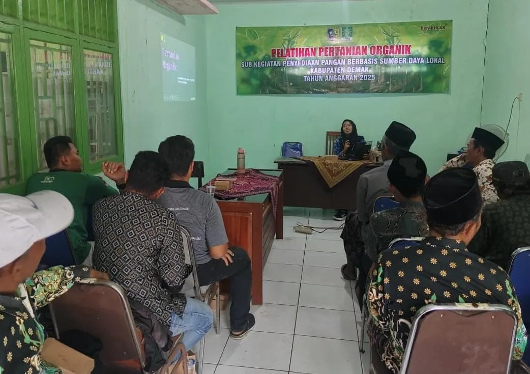 LPPNU Demak Dorong Petani Beralih ke Pertanian Organik, Gandeng Dinas Pertanian dan Ketahanan Pangan