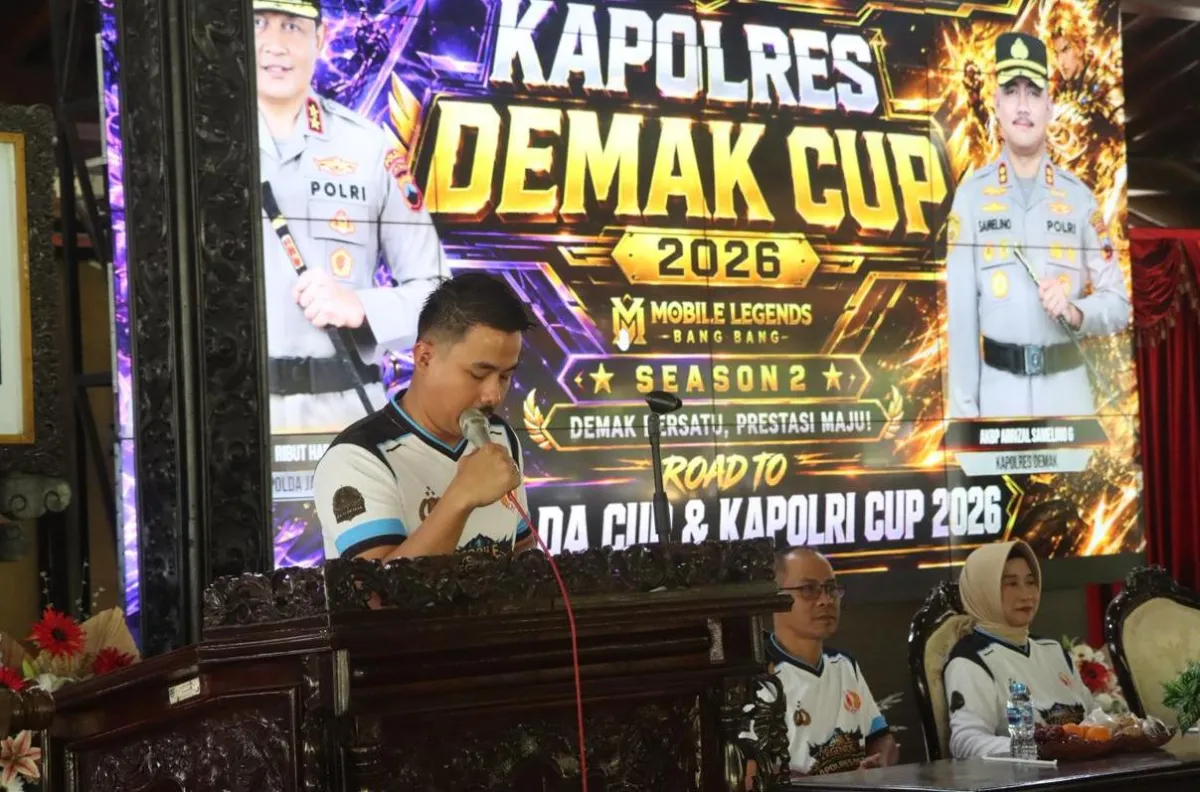 Kapolres Demak Cup Season 2 Jadi Ruang Kreatif Generasi Muda, Dorong E-Sport Berkarakter dan Berprestasi